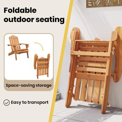 Tuinstoel Adirondack massief acaciahout