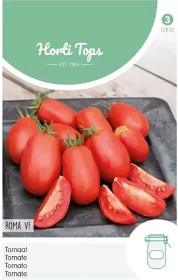 Zaden Tomaten Roma VF Hortitops - Hortitops