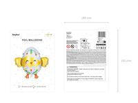 Folieballon Kuiken (78,5x64,5cm) - thumbnail