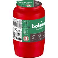Bolsius Herdenkingslicht nr. 3 Rood - thumbnail