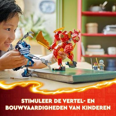 LEGO NINJAGO 71808 KAI ELEMENTAIRE VUURMECH - thumbnail