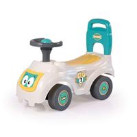 Dolu Loopauto met Toeter Wit/Groen/Geel 47x37x20.5cm - thumbnail