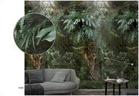 Noordwand Smart Art Easy Fotobehang groene jungle 47208 - thumbnail