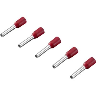 Rittal 4050.732 Adereindhulzen 1 mm² Deels geïsoleerd Rood 500 stuk(s)