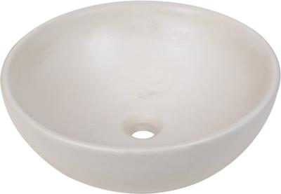 Ben Elina ronde waskom Ø40cm beton beige