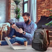 PC-rugzak - PORT DESIGNS - Voor HOUSTON Laptop - 17,3 inch - Zwart - thumbnail
