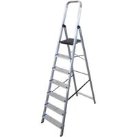 Inklapbare ladder Altipesa Zilverkleurig Aluminium - thumbnail