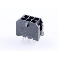 Molex 430450612 Male header, inbouw (standaard) Totaal aantal polen: 6 Rastermaat: 3 mm Inhoud: 1 stuk(s) Tray - thumbnail