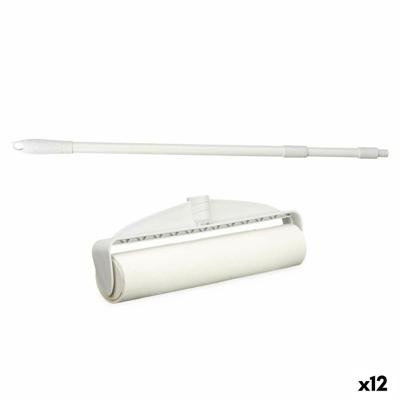 Kledingroller Wit 20 x 120 x 70 cm 20 x 117 x 6 cm Telescopisch (12 Stuks)