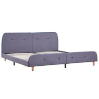 Bedframe zonder matras 150x200 cm lichtgrijs - thumbnail