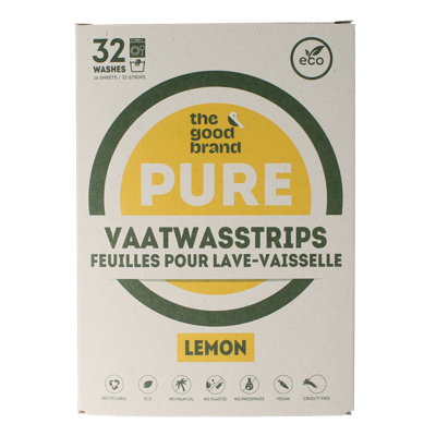 Vaatwasstrips lemon 32 Stuks