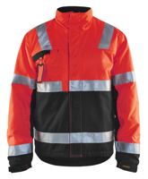 Blåkläder Winterjas High-Vis 48621811 | High Vis Rood/Zwart | Maat XL - 7330509376782 - thumbnail