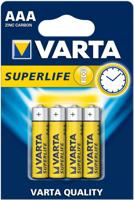 Varta - batterij r03 aaa 15v krt (4) - thumbnail
