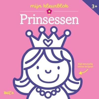 Mijn kleurblok Prinsessen (Paperback)