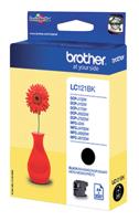 Brother Inktcartridge LC-121BK Origineel Zwart LC-121 BK - thumbnail
