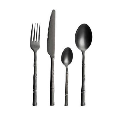 Amefa Karma Bestekset 16-delig - Zwart Amefa Karma Bestekset 16-delig - Zwart