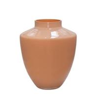 Vase Tugela S pastel peach D24 x H29 cm - thumbnail