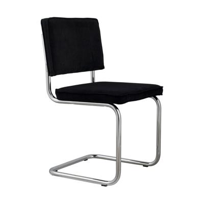 Zuiver Ridge Rib eetkamerstoel Black Zuiver Ridge Rib eetkamerstoel Black