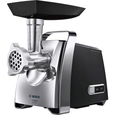Bosch Haushalt ProPower MFW67440 Vleesmolen 700 W Zwart, Zilver