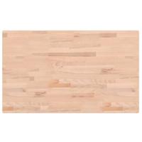 Wastafelblad 100x60x2,5 cm massief beukenhout - thumbnail