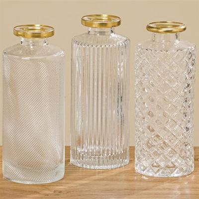 Boltze Home Vaasje adore ø5x13cm transparant glas