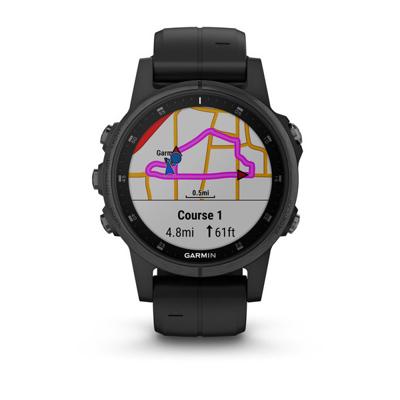 Garmin Fēnix 5S Plus Sporthorloge, Zwart