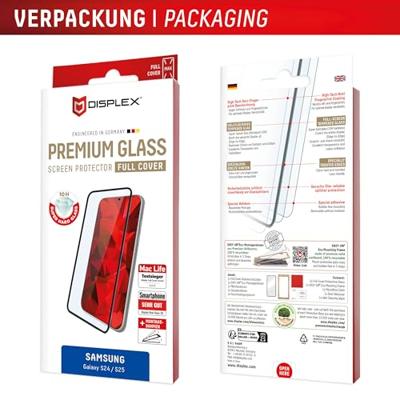 DISPLEX 01897 Screenprotector (glas) Samsung Galaxy S25 1 stuk(s) Anti-vingerafdruk