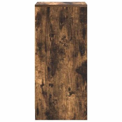 Dressoir 29,5x34x76 cm bewerkt hout gerookt eikenkleurig Dressoir 29,5x34x76 cm bewerkt hout gerookt eikenkleurig