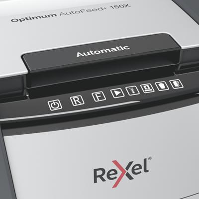 Rexel Optimum Auto+ 150X papiervernietiger Rexel Optimum Auto+ 150X papiervernietiger
