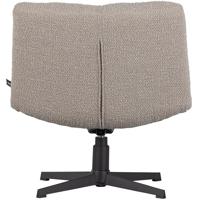 WOOOD Draaifauteuil 'Vinny' Bouclé, kleur Zand - thumbnail
