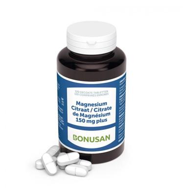 Bonusan Magnesium Citraat 150 mg Plus 120 Tabletten