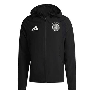adidas Duitsland Tiro Travel Vest 2026-2028 Zwart adidas Duitsland Tiro Travel Vest 2026-2028 Zwart