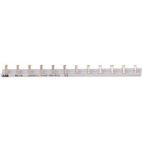 ABB 2CDL210001R1012 L1-L1-L1-... Verzamelrail, 1F, 12 modules Phase busbar Grijs 1-polig 1 stuk(s) - thumbnail