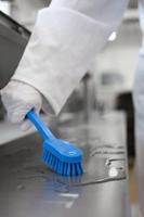 Afwasborstel Vikan universeel 260mm blauw - thumbnail