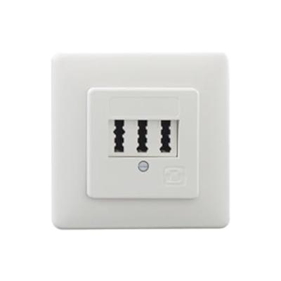 Rutenbeck TAE 2x6/6NFF Up rw Telefoonaansluitdoos Inbouw (in muur) Wit