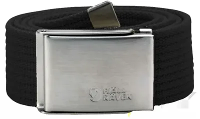 Fjallraven Canvas Riem Black One Size