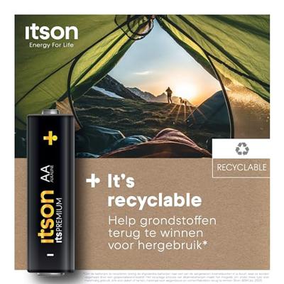 itson Itspremium AA batterij (penlite) 1.5 V 8 stuk(s)
