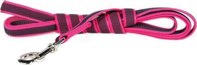 Lange lijn hond - Antislip - 20mm x 3m - Roze