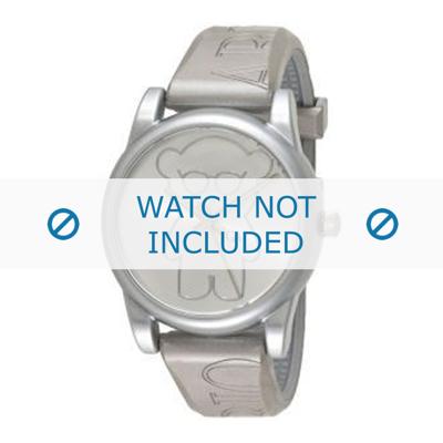 Armani horlogeband AR1069 Silicoon Grijs 20mm Armani horlogeband AR1069 Silicoon Grijs 20mm