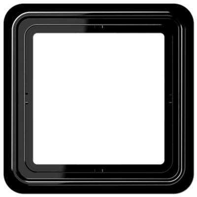 Jung CD581SW Afdekking Frame 1-voudig Zwart 1 stuk(s)