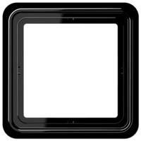 Jung CD581SW Afdekking Frame 1-voudig Zwart 1 stuk(s) - thumbnail