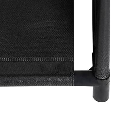 Opbergkast trapvormig 130x45x170 cm stof