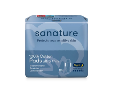 Sanature Maandverband Ultra Night Sanature Maandverband Ultra Night