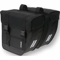 dubbele fietstas Tour zwart - thumbnail