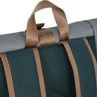 New rebels Ferron New York Rolltop Rugzak 16L Petrol - thumbnail