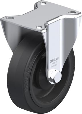 Blickle BK-POEV 125KA-1 Bokwiel Wieldiameter: 125 mm Draagvermogen (max.): 250 kg 1 stuk(s)