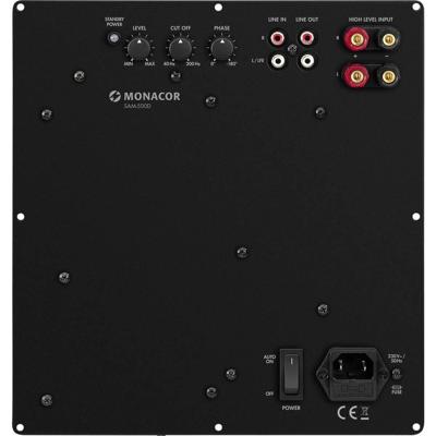 Monacor SAM-500D Inbouwversterkermodule 500 W