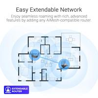 ASUS RT-AX52 Pro AX3000 draadloze router Gigabit Ethernet Dual-band (2.4 GHz / 5 GHz) Zwart - thumbnail