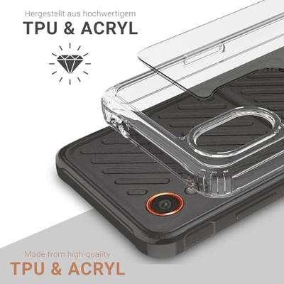 JT Berlin Pankow Clear Backcover Samsung Galaxy XCover7 Transparant Stootbestendig JT Berlin Pankow Clear Backcover Samsung Galaxy XCover7 Transparant Stootbestendig