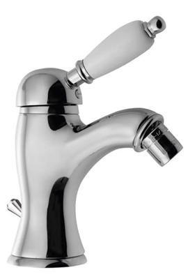 Bidetmengkraan Sapho Kirk� Retro Wit 1-hendel Gebogen 18.2 cm Chroom Sapho